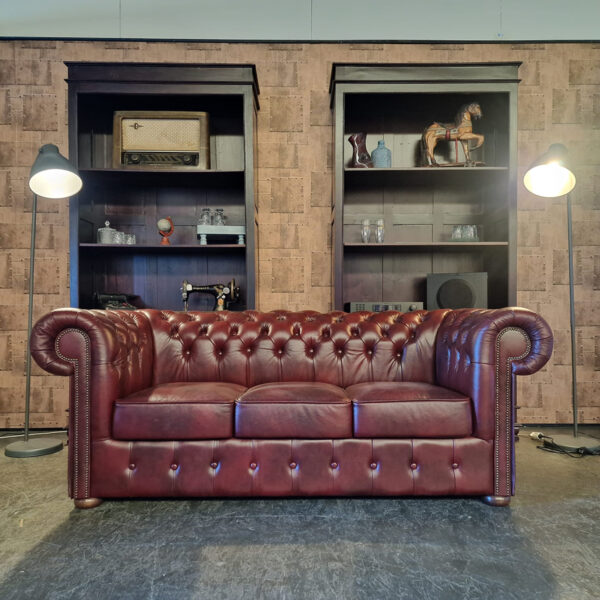 Chesterfield Basic 3-zits - Cloudy Red