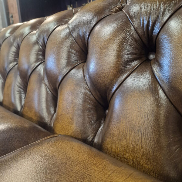 Chesterfield Chesham 3-zits - Antiek Goud