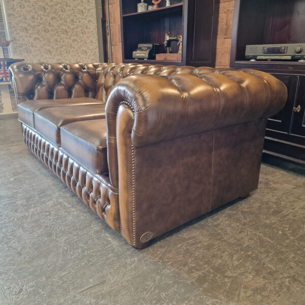 Chesterfield Chesham 3-zits - Antiek Goud