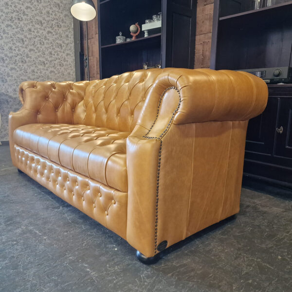 Chesterfield Stamford 3-zits - Old english parchment