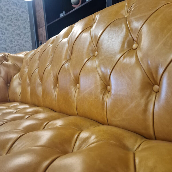 Chesterfield Stamford 3-zits - Old english parchment