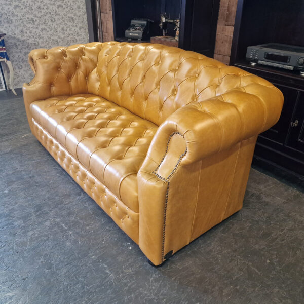 Chesterfield Stamford 3-zits - Old english parchment