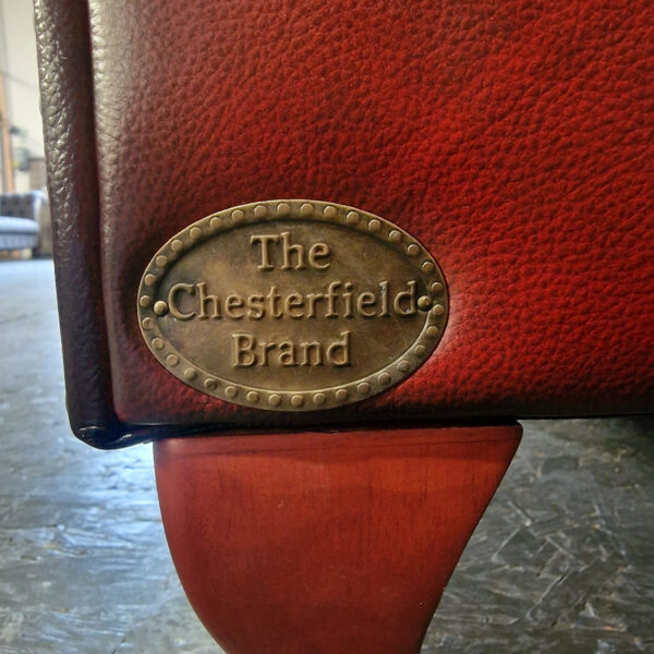 Chesterfield Hampton 3-zits - Antiek rood
