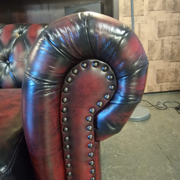 Chesterfield Melbourne 3-zits - Antiek Rood (SA)
