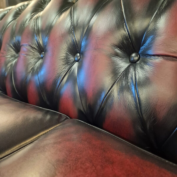 Chesterfield Melbourne 3-zits - Antiek Rood (SA)