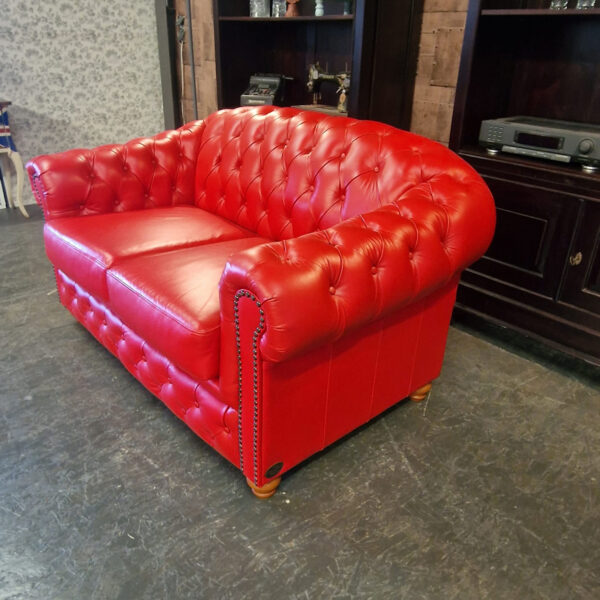 Chesterfield Melbourne 2-zits - Red