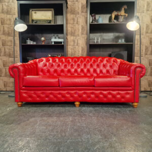Chesterfield Melbourne 3-zits - Rood