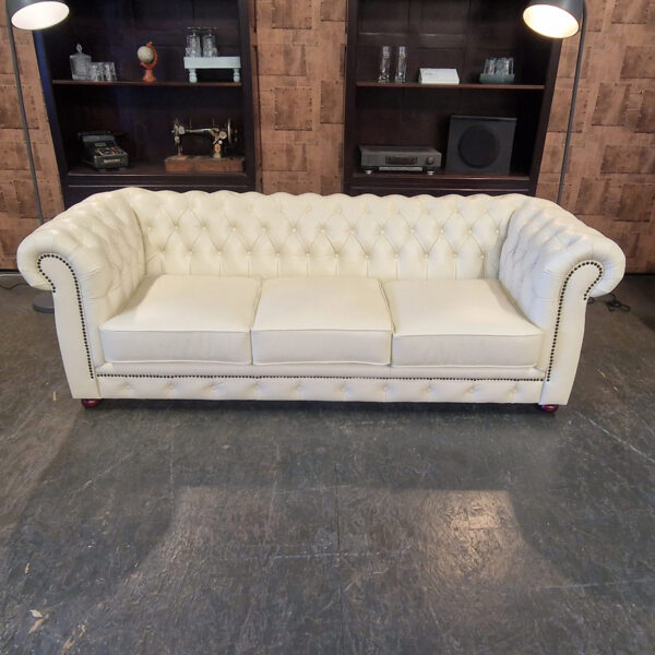 Chesterfield Cresswell Set 1+2+3 zits - French White