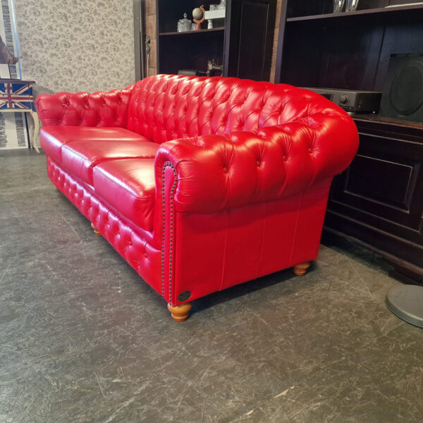 Chesterfield Melbourne 3-zits - Rood