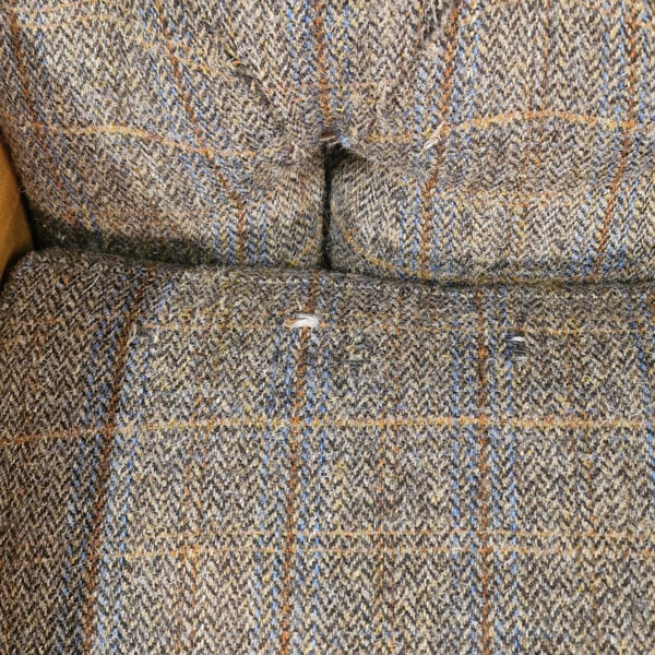 Chesterfield Harris Tweed fauteuil - Woolly