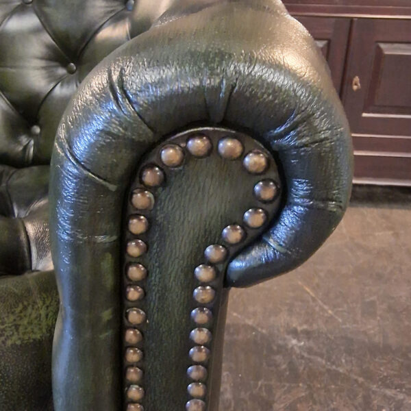 Chesterfield Club chair - Antiek groen