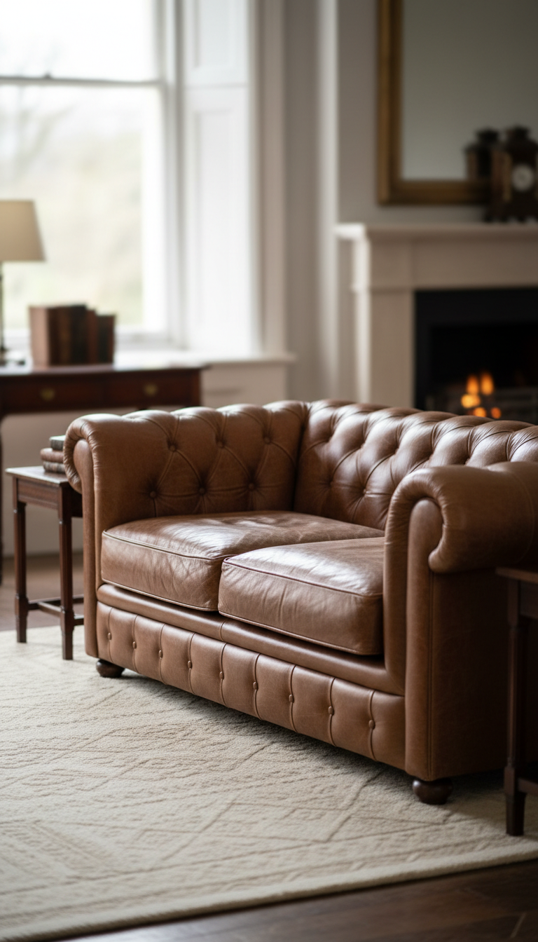 De Chesterfield in moderne interieurs: een praktische gids voor integratie en contrast