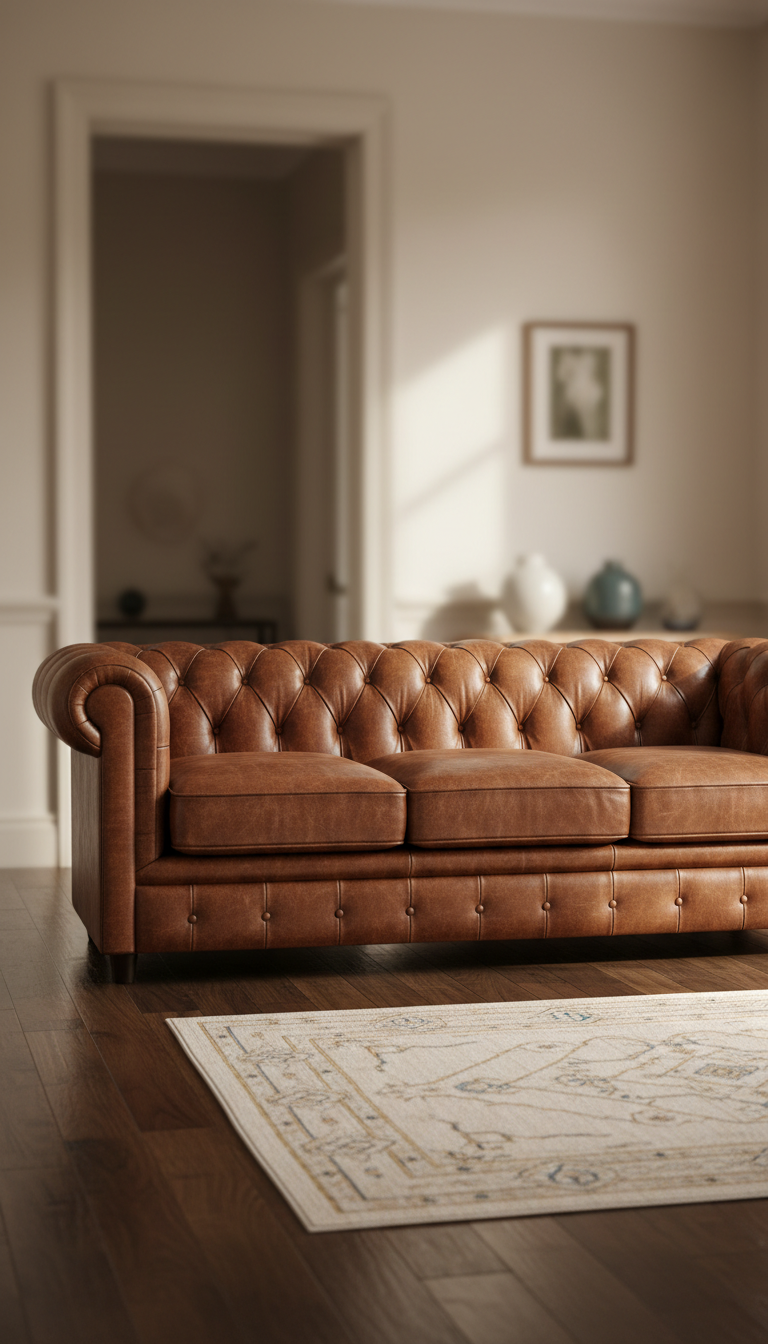 De ultieme gids voor het correct meten van uw ruimte voor een Chesterfield bank