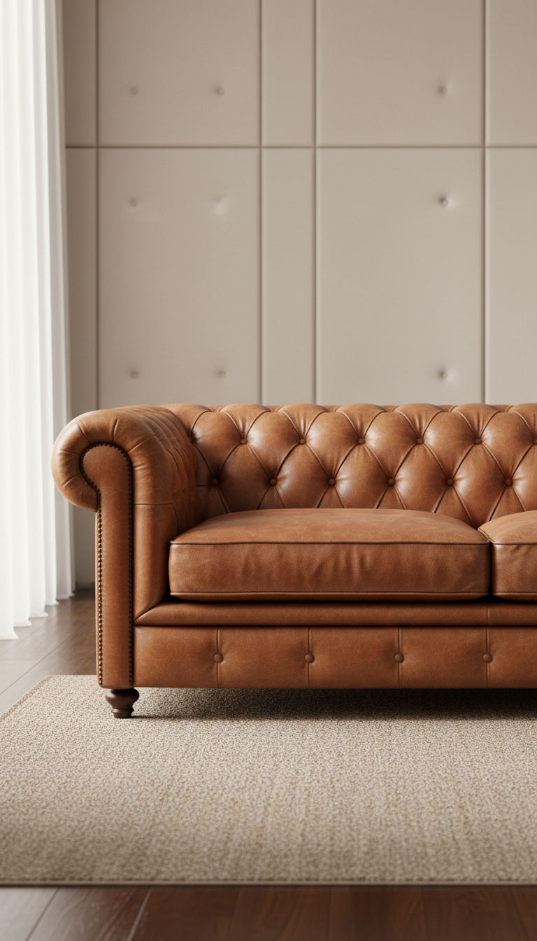 Hoe herken je een authentieke antieke Chesterfield bank uit de 19e eeuw?