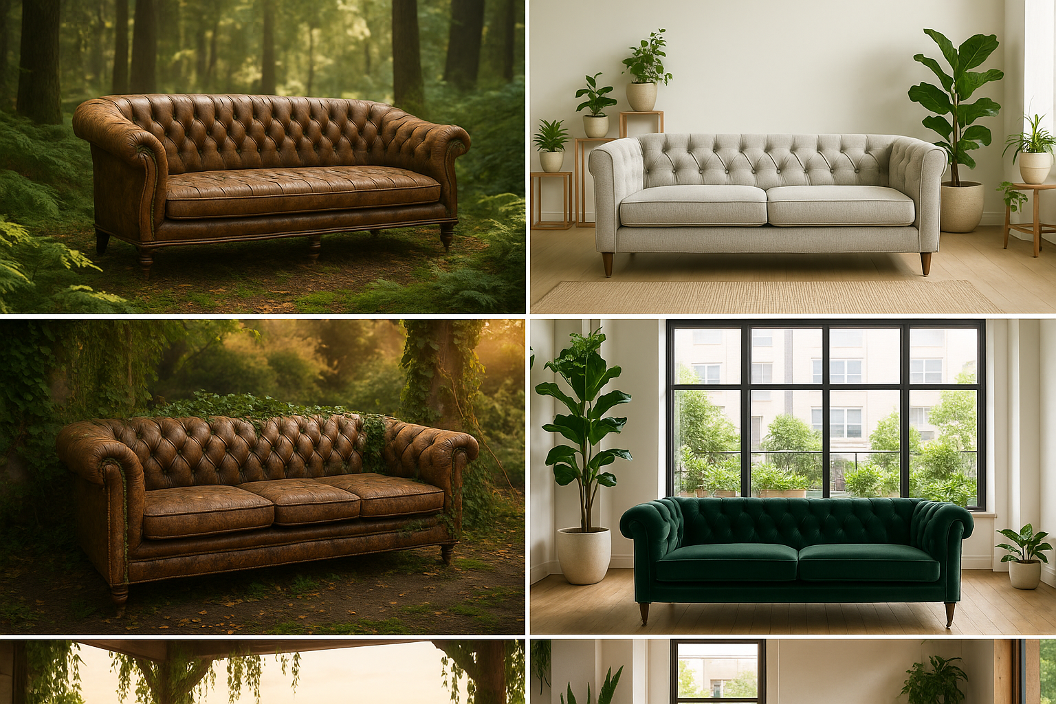 How Sustainable Are Chesterfield Sofas? Evaluating Materials, Lifespan, and Eco-Conscious Alternatives
