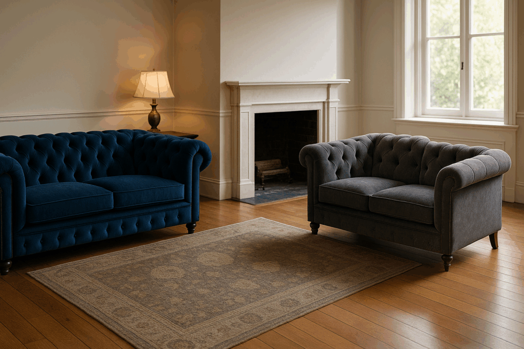 How to Choose Between a Chesterfield Sofa and Loveseat: Key Differences ...