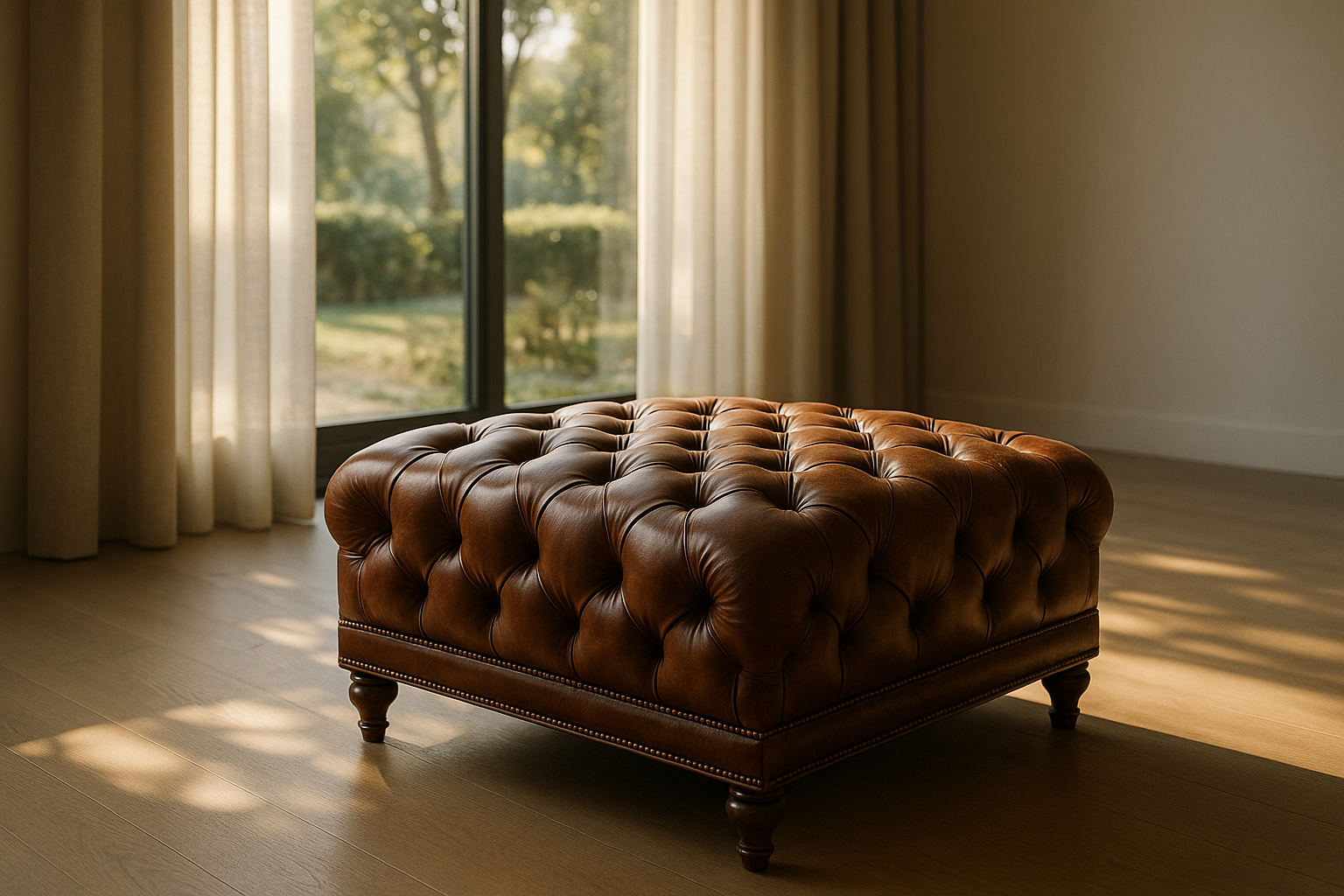 How to Choose the Perfect Chesterfield Ottoman for Your Living Room Layout
