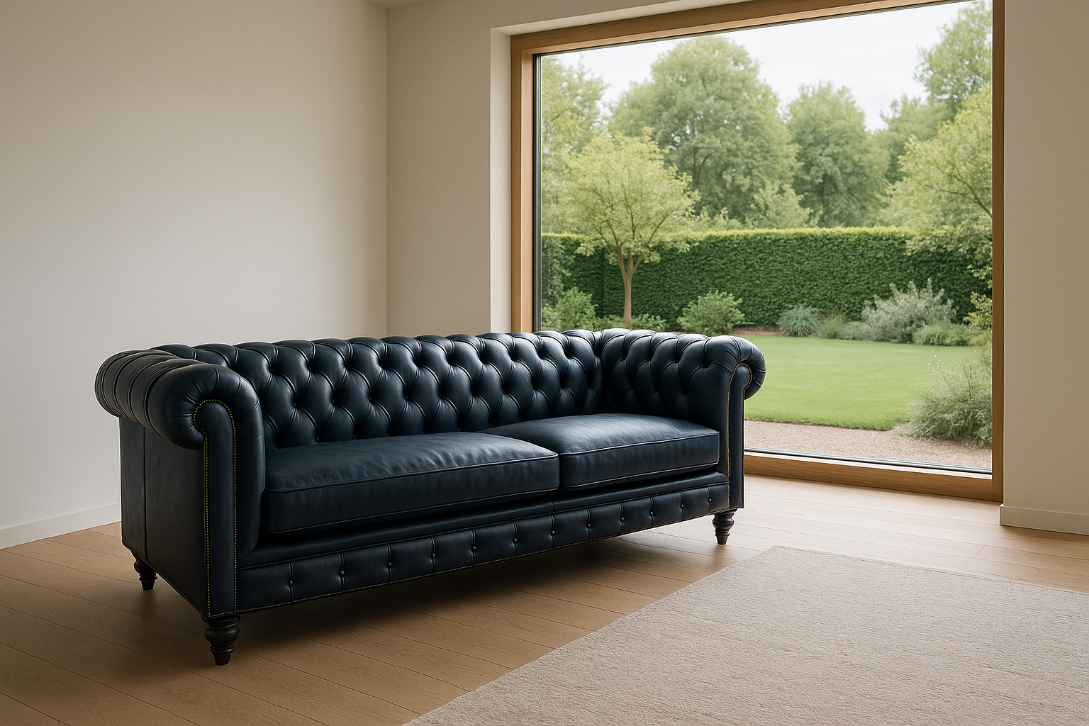 How to Style a Chesterfield Sofa in a Minimalist Space: A Practical ...