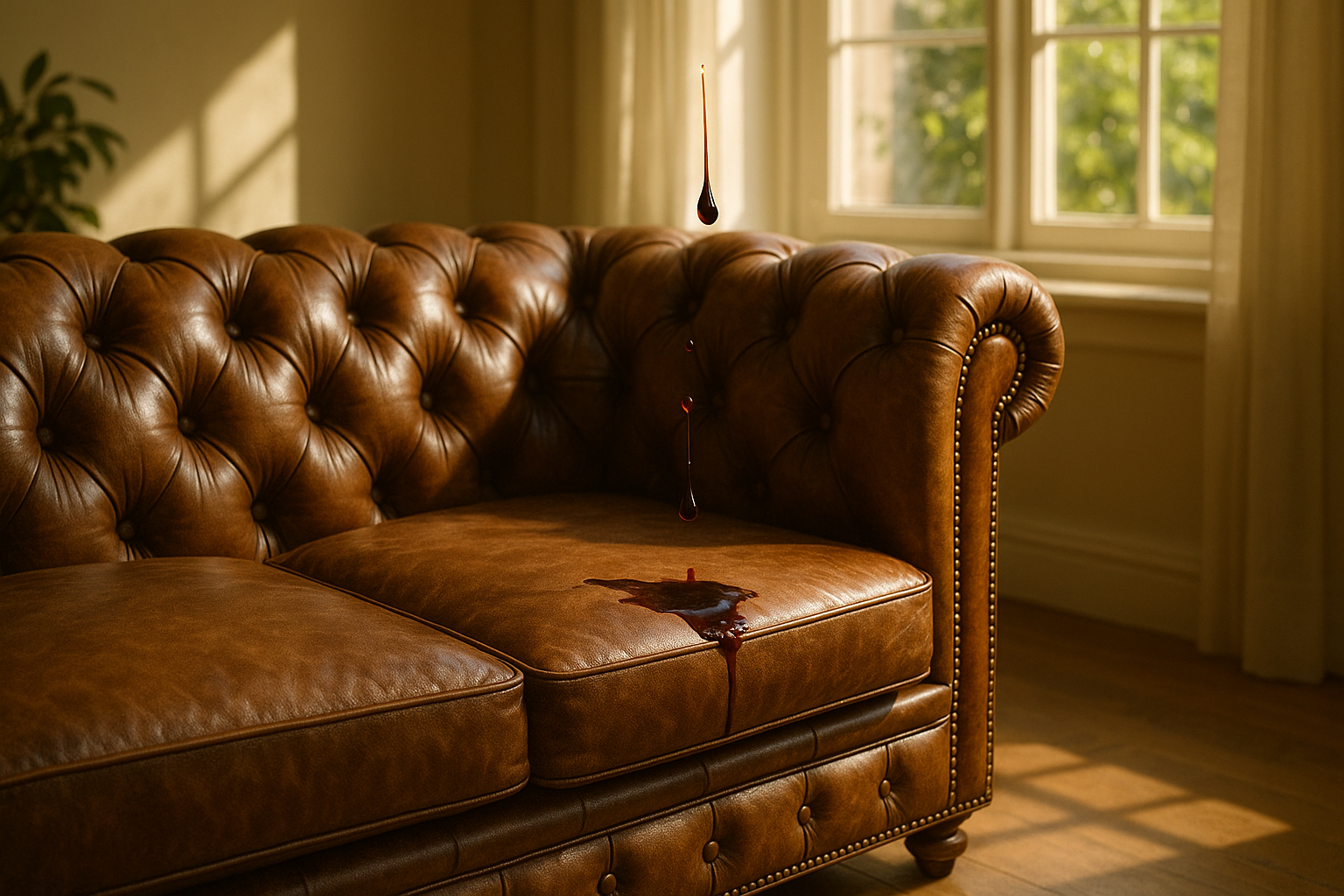 A Step-by-Step Guide to Safely Removing Common Stains from Your Chesterfield Sofa