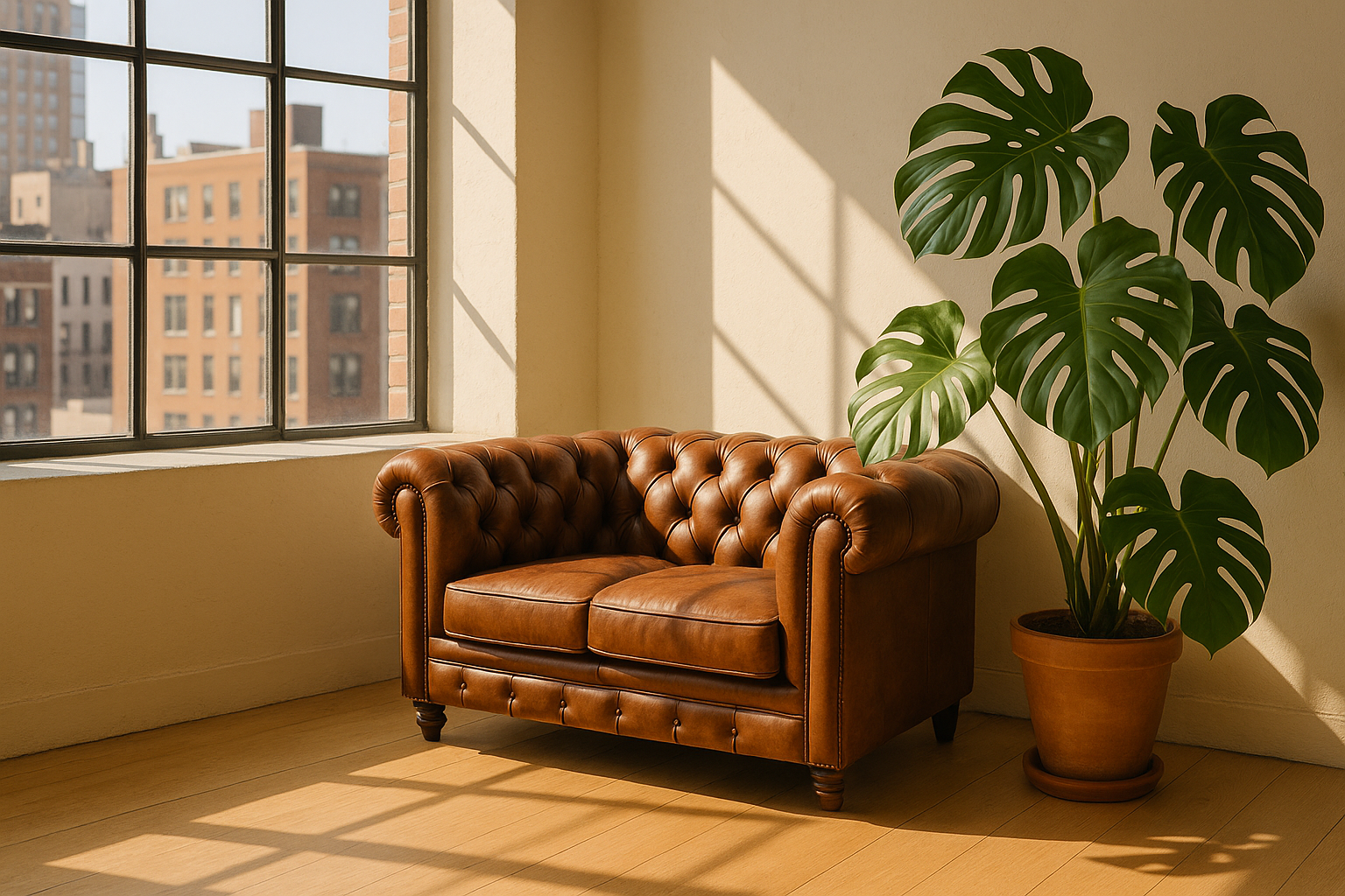 Maximizing Space: A Small Apartment Guide to the Two-Seater Chesterfield Sofa