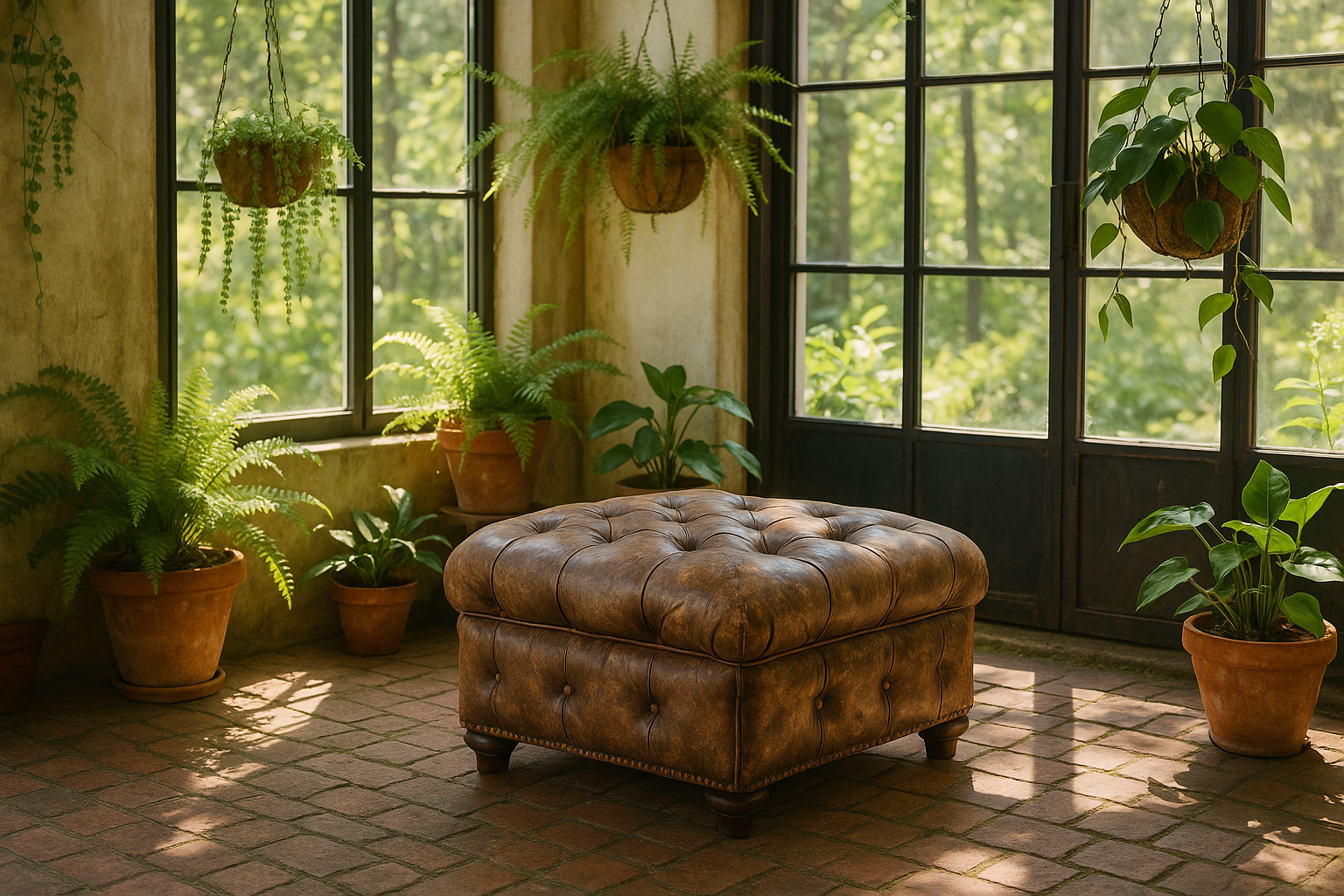How to Choose the Perfect Chesterfield Ottoman for Your Living Room Layout