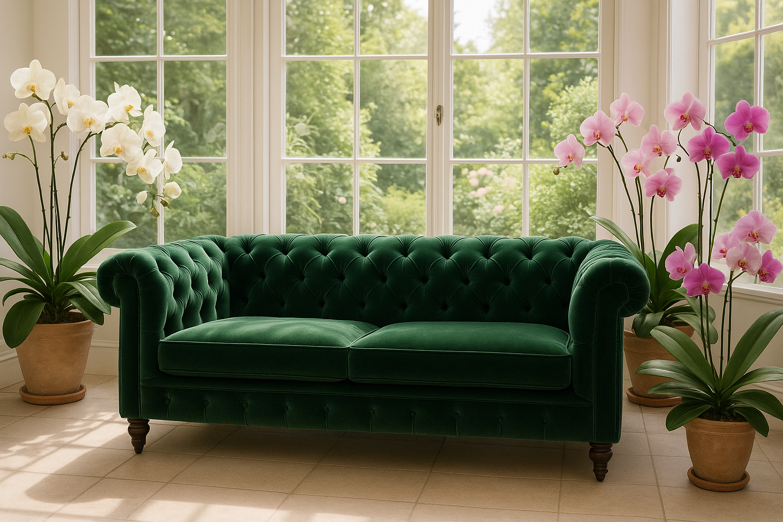 Choosing the Perfect Fabric and Color for Your Custom Chesterfield Sofa