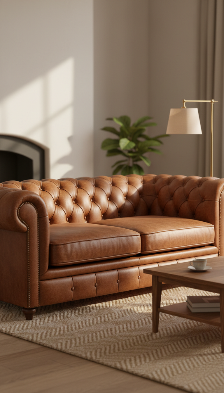 Chesterfield vs. Mixed Seating: How to Create a Living Room That Feels Curated, Not Cookie-Cutter